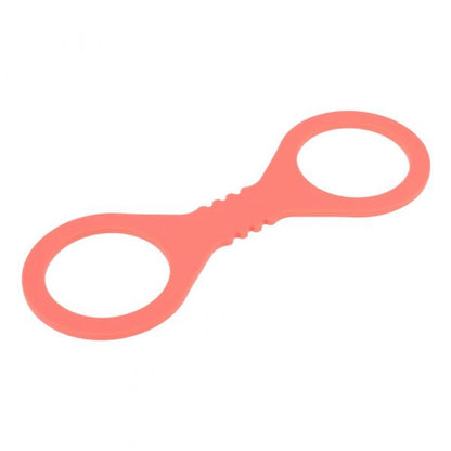 Sportsheets Peaches ’n CreaMe small silicone cuffs with stretch-fit design