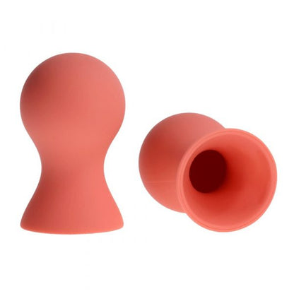 Sportsheets Peaches ’n CreaMe silicone nipple suckers with body-safe silicone and adjustable bulb