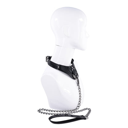Sportsheets Velvet Noir Collar & Leash