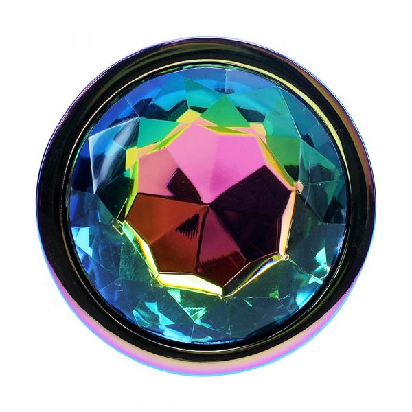 Shots Venice Collection Iridescent Anal Plug Set – 3 Sizes with Jewel Bases