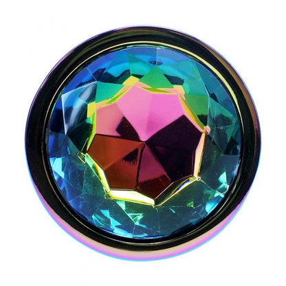 Shots Venice Collection Iridescent Anal Plug Set – 3 Sizes with Jewel Bases