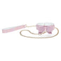 Shots Paris Collection Collar w/ Leash Pink