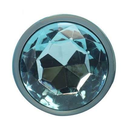 Shots Paris Collection Blue Anal Plug Set – 3 Sizes with Jewel Bases