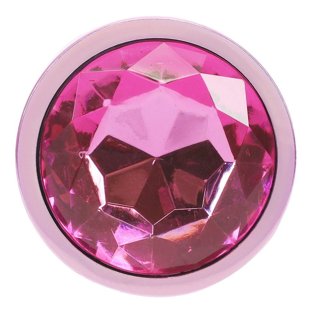 Shots Paris Collection Pink Anal Plug Set – 3 Sizes with Jewel Bases