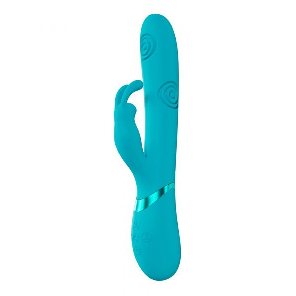 Shots VIVE Mimi Triple Motor G-Spot Tapping Vibrator – silicone vibe with clitoral arm and climax mode button