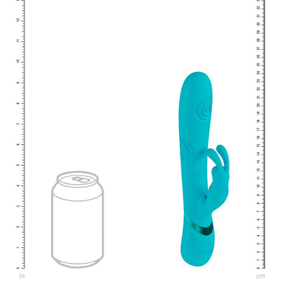 Shots VIVE Mimi Triple Motor G-Spot Tapping Vibrator – silicone vibe with clitoral arm and climax mode button