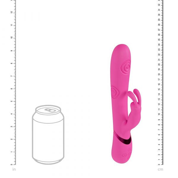 Shots VIVE Mimi Triple Motor G-Spot Tapping Vibrator – silicone vibe with clitoral arm and climax mode button