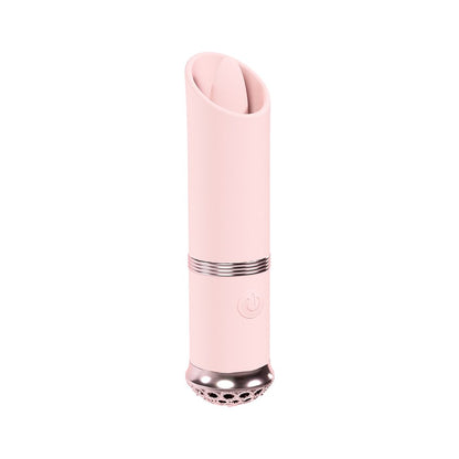 Shots Luxe Lipstick Vibe – Compact Clitoral Vibrator with Light-Up Base and Elegant Silicone Tip