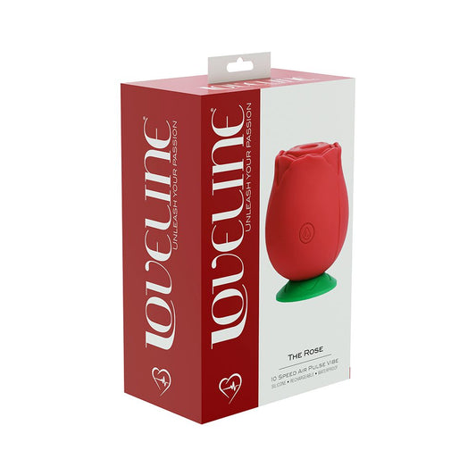 Shots The Rose 10 Speed Pulse Vibe – Rosebud Clitoral Vibrator