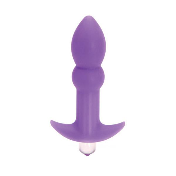 Tantus Perfect Plug Plus Vibe – beginner-friendly silicone butt plug with bullet vibrator
