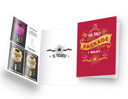 Kama Sutra Naughty Notes – The Only Package I Want... Is Yours!