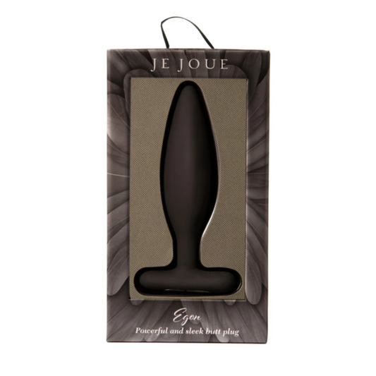 Je Joue Egon Vibrating Butt Plug - Black