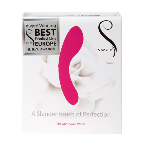 BMS Swan Mini Wand - Compact Silicone Power Vibe