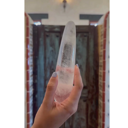 Chakrubs Prism Original Wand – Clear Quartz Crystal Pleasure Wand