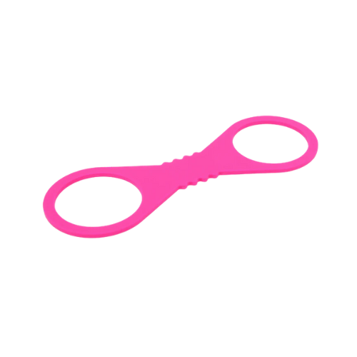 Sportsheets Large Hot Pink Silicone Cuffs – Beginner Silicone Cuffs