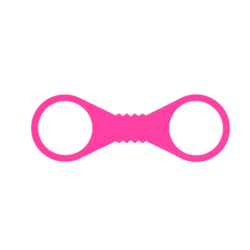 Sportsheets Large Hot Pink Silicone Cuffs – Beginner Silicone Cuffs