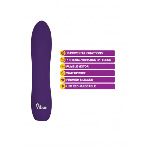 Viben Vivacious 10-Function Bullet Vibrator