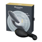 Womanizer DUO 2 dual-stim rabbit vibrator in deep rose—curved G-spot arm and Pleasure Air clitoral stimulator with two interchangeable heads.