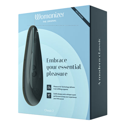  Womanizer Classic 2 Clitoral Stimulator – Contactless Suction Toy in Elegant Design