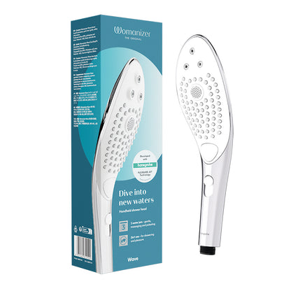 Womanizer Wave Water Massage Stimulator– Clitoral Shower Head