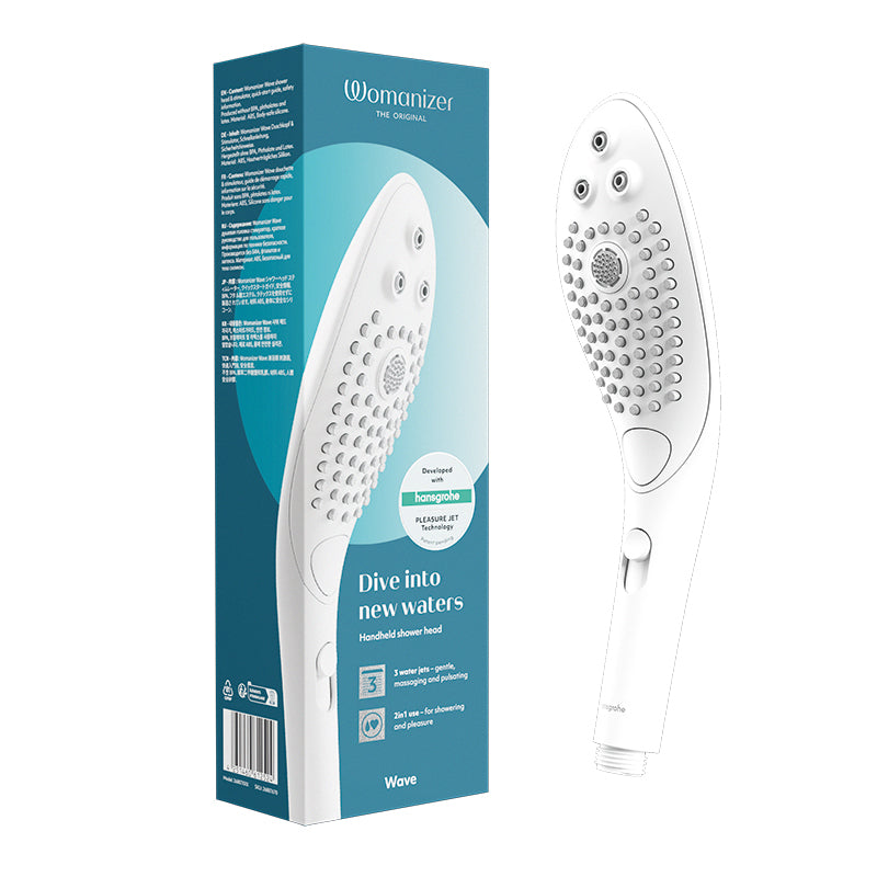 Womanizer Wave Water Massage Stimulator– Clitoral Shower Head
