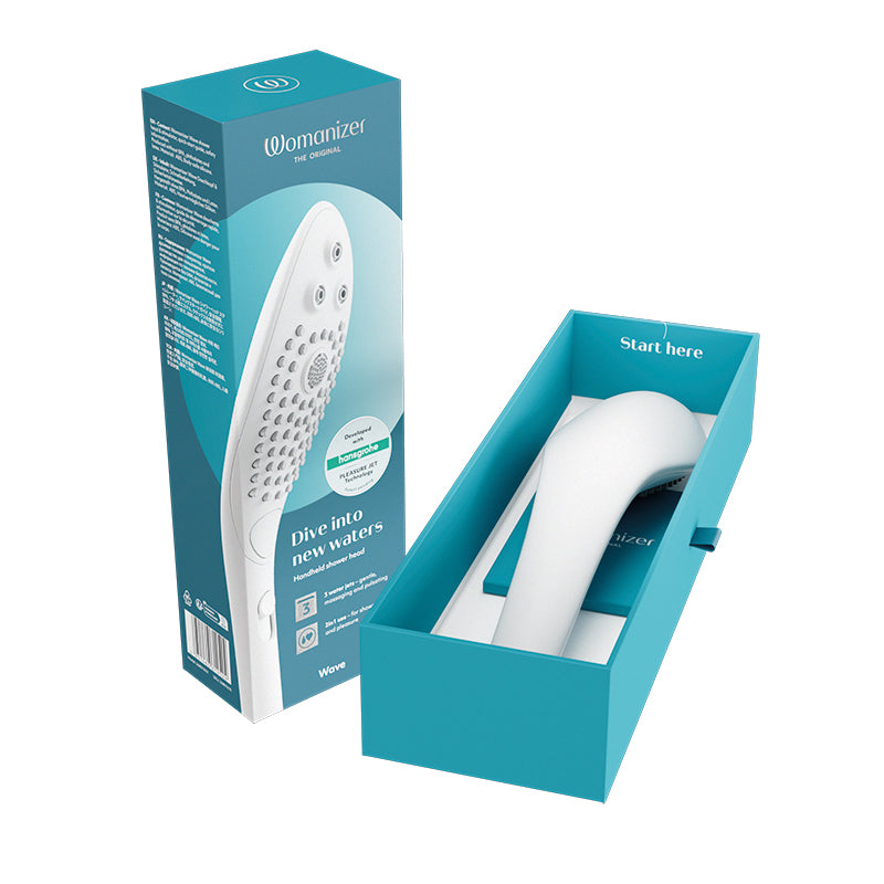 Womanizer Wave Water Massage Stimulator– Clitoral Shower Head