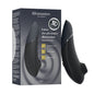 "Premium Womanizer Next Clitoral Stimulator in sleek black – 3D Pleasure Air technology with customizable depth and whisper-quiet operation