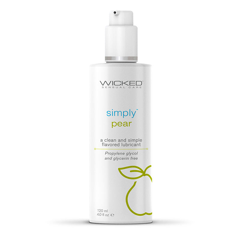 Wicked Simply Lube Pear – Flavored Water-Based Lubricant