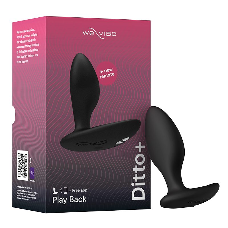 We-Vibe Ditto+ Vibrating Anal Plug
