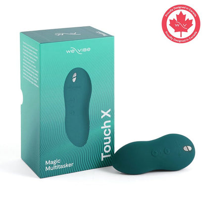We-Vibe Touch X Vibrator in Crave Coral – soft silicone body vibrator with ergonomic design
