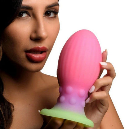 Creature Cocks XL Xeno Glowing Silicone Egg