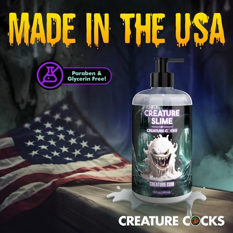 Creature Slime Unscented Creature Cum Lube – 8 oz / 16 oz
