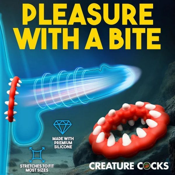 Creature Cocks Fangs Silicone Cock Ring