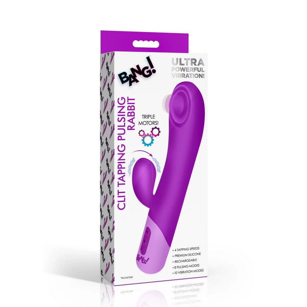XR Clit Tapping Pulsing Rabbit Vibrator