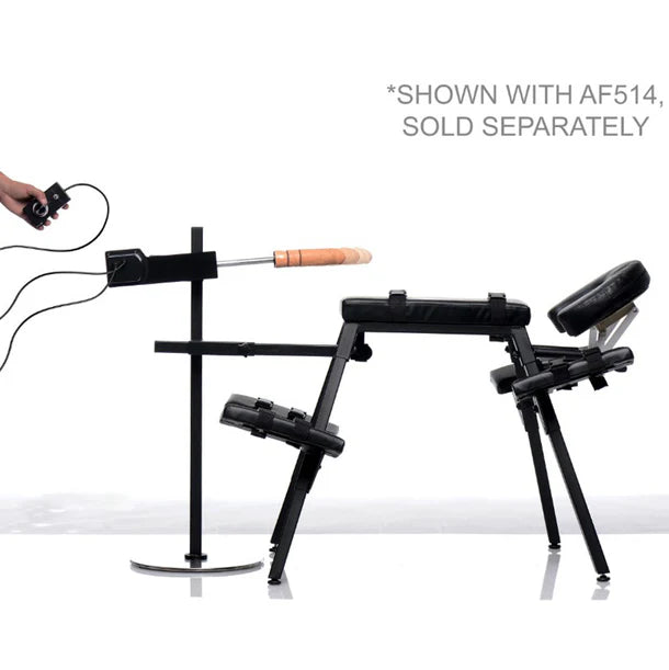 Master Series Dicktator Extreme adjustable thrusting sex machine with stand