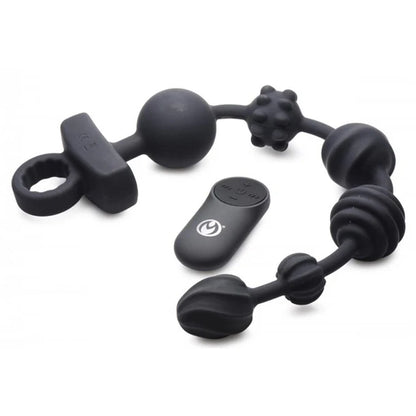 Master Series 10X Dark Rattler Vibrating Silicone Beads