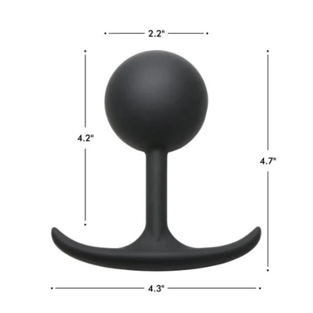 Comfort Weighted Silicone Plug with Metal Core