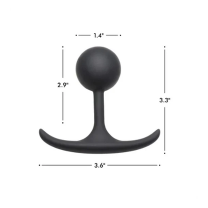 Comfort Weighted Silicone Plug with Metal Core