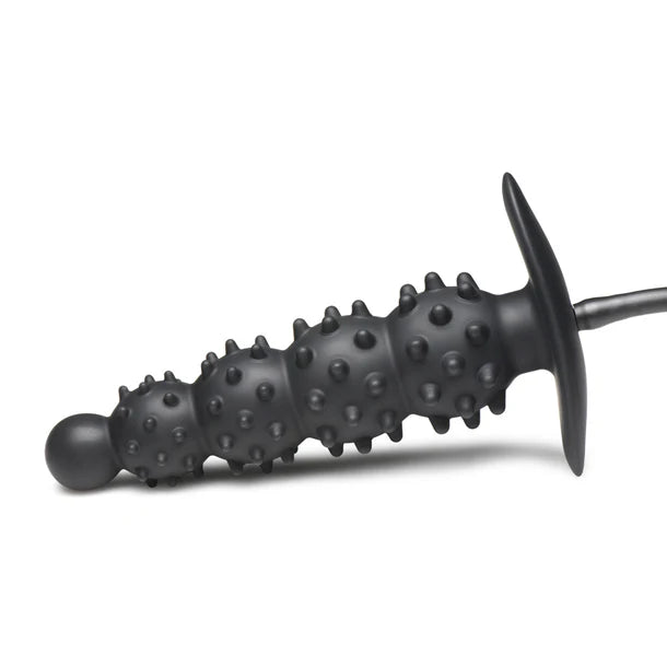 Ass Puffer Nubbed Inflatable Silicone Plug
