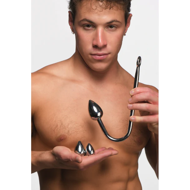 Master Series Anal Hook Trainer Anal Hook w/ 3 Plugs
