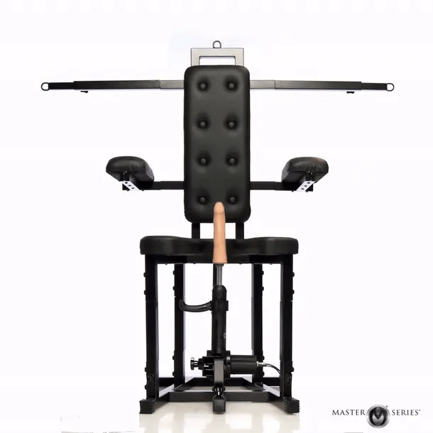 Enforcer Chair with Sex Machine