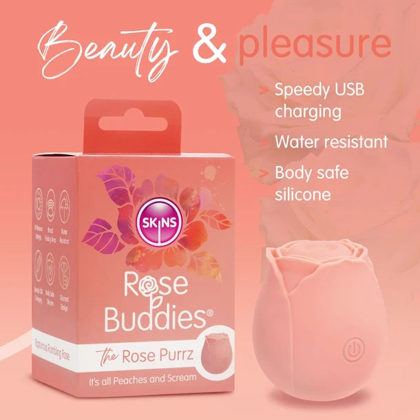 Skins Rose Buddies The Rose Purrz Vibrator