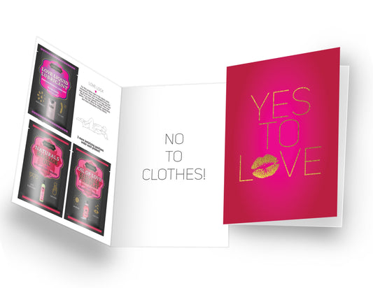 Kama Sutra Naughty Notes – Yes to Love... No to Clothes!