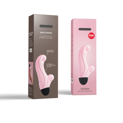 Ocean Vibrator Touchpad Controls and Waterproof Design