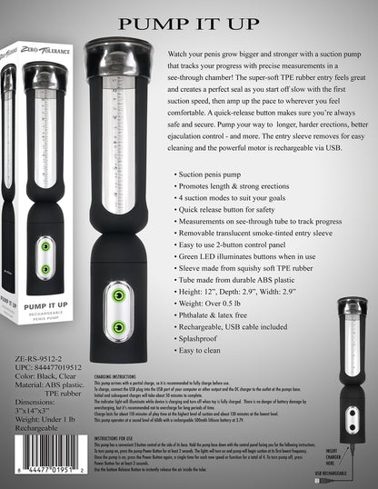 Zero Tolerance Pump It Penis Pump