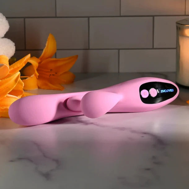 Evolved Push the Button G-Spot & Clitoral Vibrator