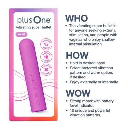 PlusOne Super Bullet Vibrator