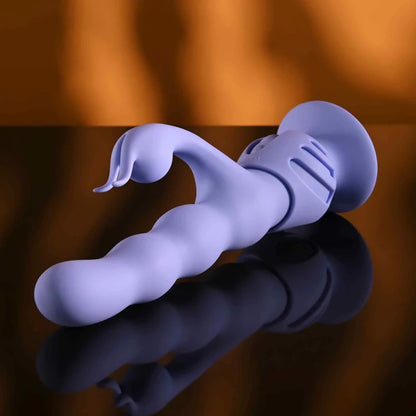 Evolved Wiggly Bunny Wiggling Vibrator