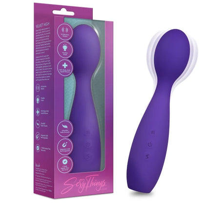 Blush Sexy Things Velvet High Wand Massager