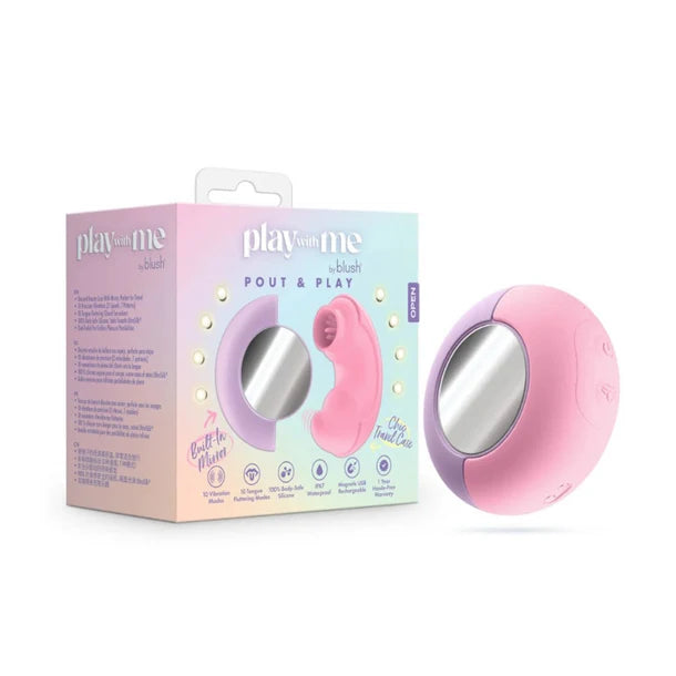 Play With Me Pout & Play Dual-Ended Vibrator